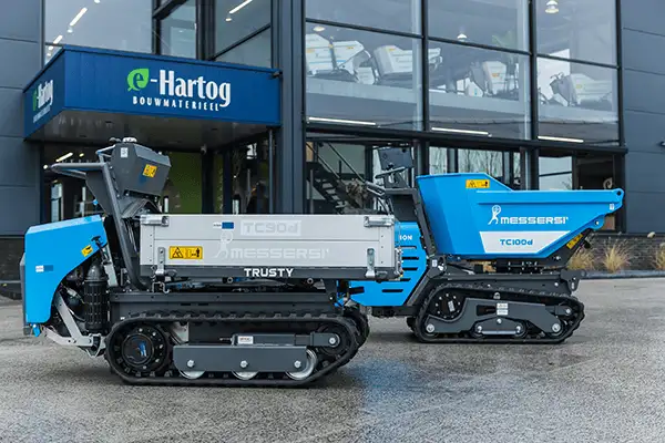 Messersi Rupsdumpers- productfoto den hartog bouwmaterieel